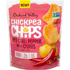 Orchard Valley Harvest Red Chili Pepper with Citrus Chickpea Chips