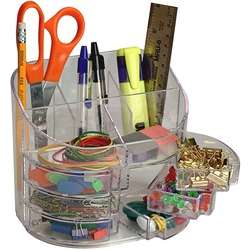 Officemate Plastic Double Supply Organizer
