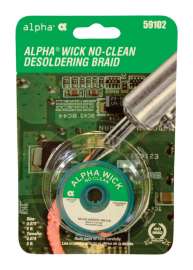 Alpha No-Clean Desoldering Braid Copper 1 pc