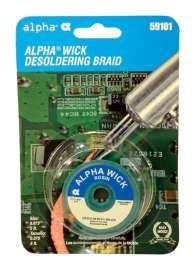Alpha Wick Desoldering Braid Copper 1 pc