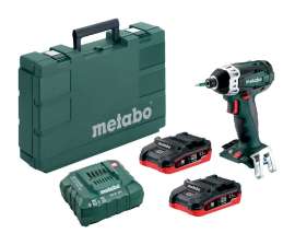 Metabo 18 V 1/4 in. Cordless Brushless Impact Wrench Kit (Battery & Charger)