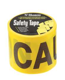 C.H. Hanson 200 ft. L X 3 in. W Plastic Caution Barricade Tape Yellow