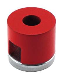 Magnet Source .375 Dia. in. L X .5 in. W Red Work Holding Magnet 1.5 lb. pull 1 pc