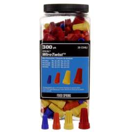 Ideal WireTwist Wire Connectors Assorted 300 pk