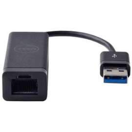 Dell Gigabit Ethernet Card, USB 3.0, 1 Port(s), 1, Twisted Pair