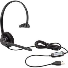 Nuance Dragon 15.0 USB Standalone Headset, Mono, USB, Wired, Over-the-head