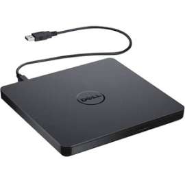 Dell DVD-Writer, External, Black, DVDR/RW Support, USB 2.0