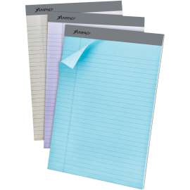 Tops Pastel Legal-ruled Perforated Pads
