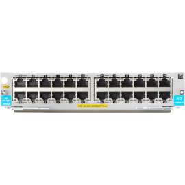 HPE 5400R 24-port 10/100/1000BASE-T PoE+ with MACsec v3 zl2 Module - For Data Networking - 24 x RJ-45 1000Base-T LAN - Twisted PairGigabit Ethernet - 1000Base-T - 1 Gbit/s