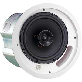 Harman JBL Professional Control 18C/T 2-way In-ceiling Speaker, 180 W (PMPO), 8" Polypropylene Woofer, 1" Silk Dome Tweeter, 58 Hz to 20 kHz