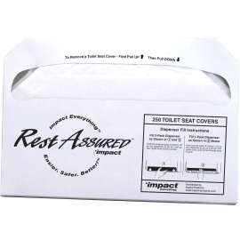 Impact Rest Assured Half Fold Toilet Seat Covers