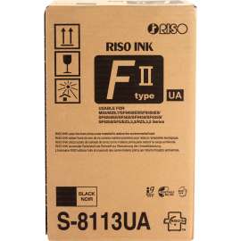 Riso Original Inkjet Ink Cartridge - Black - 2 / Carton