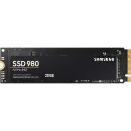 Samsung 980 PCIe 3.0 NVMe Gaming SSD 250GB, Desktop PC Device Supported, 2900 MB/s Maximum Read Transfer Rate, 256-bit Encryption Standard, 5 Year Warranty