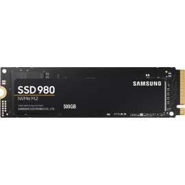 Samsung 980 PCIe 3.0 NVMe Gaming SSD 500GB, Desktop PC Device Supported, 3100 MB/s Maximum Read Transfer Rate, 256-bit Encryption Standard, 5 Year Warranty