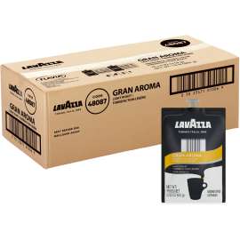 Lavazza Ground Gran Aroma Medium Roast Ground Coffee, 76/Carton