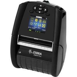 Zebra Technologies Zebra ZQ620 Plus Desktop, Industrial, Mobile Direct Thermal Printer, Monochrome, Label/Receipt Print, Bluetooth, Near Field Communication (NFC)