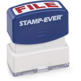 Trodat Pre-inked FILE Message Stamp
