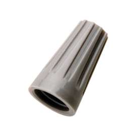 Ideal Insulated Wire Connector Gray 100 pk