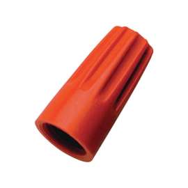 Ideal Insulated Wire Wire Connector Orange 100 pk