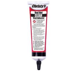 Christy's Red Hot Clear Adhesive and Sealant For PVC/Vinyl 5.25 oz