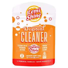 Lemi Shine Lemon Scent Garbage Disposal Cleaner 8.46 oz Powder