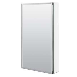 Zenith Products 26 in. H X 15 in. W X 5 in. D Rectangle Medicine Cabinet/Mirror