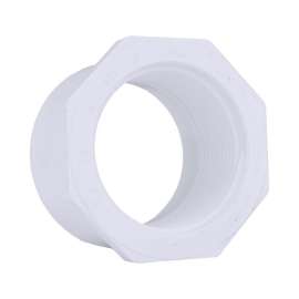Charlotte Pipe Schedule 40 3 in. Spigot X 2-1/2 in. D FPT PVC Reducing Bushing 1 pk