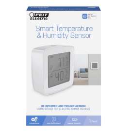 Feit Electric Built In WiFi Heating and Cooling Push Buttons Temperature & Humidity Sensor