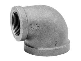 Anvil International 3/8 in. FPT X 1/4 in. D FPT Galvanized Malleable Iron Elbow