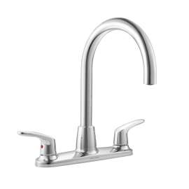 American Standard Colony Pro Two Handle Polished Chrome Motion Sensing Kitchen Faucet