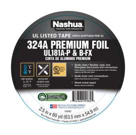 Nashua 2.5 in. W X 60 yd L Silver Foil Tape
