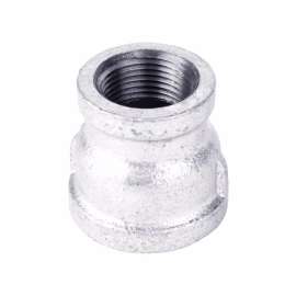 STZ Industries 1/2 in. FIP each X 1/8 in. D FIP Galvanized Malleable Iron Reducing Coupling