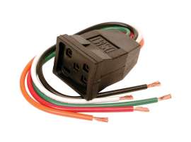 Dial 1-1/2 in. H X 5-1/2 in. W Multicolored Poly Evaporative Cooler Motor Receptacle