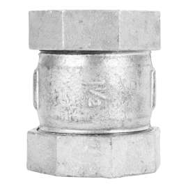 STZ Industries 1-1/2 in. Compression X 1-1/2 in. D Compression Galvanized Malleable Iron 3 in. L Cou