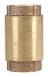Campbell 1-1/4 in. D X 1-1/4 in. D FNPT x FNPT Red Brass Spring Loaded Check Valve