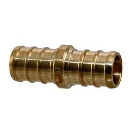 SharkBite 1 in. Barb X 1 in. D Barb Brass Coupling