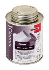 Rectorseal Sam Clear Cleaner For ABS/CPVC/PVC 8 oz