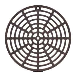 Sioux Chief 6-1/8 in. Natural Gray Round PVC Floor Drain Strainer
