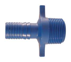 Apollo Blue Twister 3/4 in. Insert in to X 1/2 in. D MPT Acetal Male Adapter 1 pk