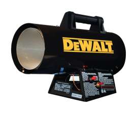 DeWalt 45000 Btu/h 1125 sq ft Forced Air Propane Portable Heater