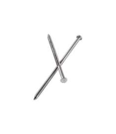 Simpson Strong-Tie 10D 3 in. Deck Coated Stainless Steel Nail Round Head 1 lb