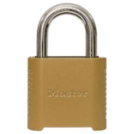 Master Lock 1.13 in. H X 2 in. W X 6.56 in. L Steel 4-Dial Combination Padlock