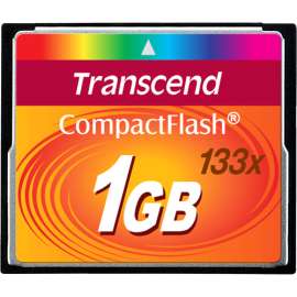 Transcend 1GB CompactFlash (CF) Card, 1 GB