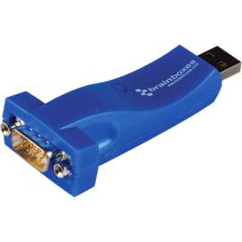 Brainboxes USB to Serial Adapter, 1 x Type A USB Male, 1 x 9-pin DB-9 RS-232 Serial Male