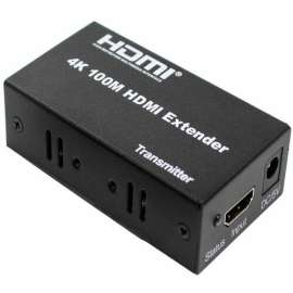4XEM HDMI Extender - 1 Input Device - 1 Output Device - 328.08 ft Range - 2 x Network (RJ-45) - 1 x HDMI In - WUXGA - 1920 x 1200 - Twisted Pair - Category 6