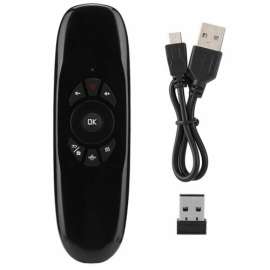 4xem C120 Air Mouse Wireless Controlller, C120 Gryoscopic Air Mouse Wireless Controller, USB Remote Control for Smart TV/Computer