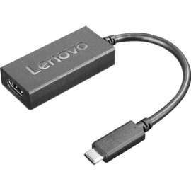 Lenovo USB-C to HDMI 2.0b Adapter, ROW, 1 x 19-Pin HDMI 2.0b Digital Audio/Video, Female, 1 x USB Type C