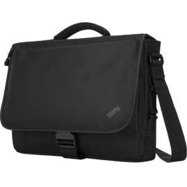 Lenovo Carrying Case (Messenger) for 15.6" Notebook, Black, Water Resistant, Nylon, Polyester Exterior Material