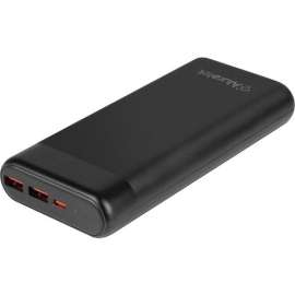 Aluratek 20,000mAh 65W Fast Charge PD Power Bank with USB Type-C, For Mobile Device, iPad Pro, Notebook, MacBook Pro, MacBook Air, Smartphone, Tablet PC, USB Device, iPhone X, iPhone Xs, iPhone 8, ..., Lithium Ion (Li-Ion), 20000 mAh, 3.25 A