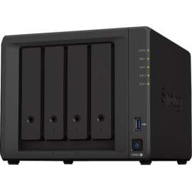 Synology DiskStation DS923+ SAN/NAS Storage System - 1 x AMD Ryzen R1600 Dual-core (2 Core) 2.60 GHz - 4 x HDD Supported - 54 TB Supported HDD Capacity - 0 x HDD Installed - 4 x SSD Supported - 54 TB Supported SSD Capacity - 0 x SSD Installed - 4 GB